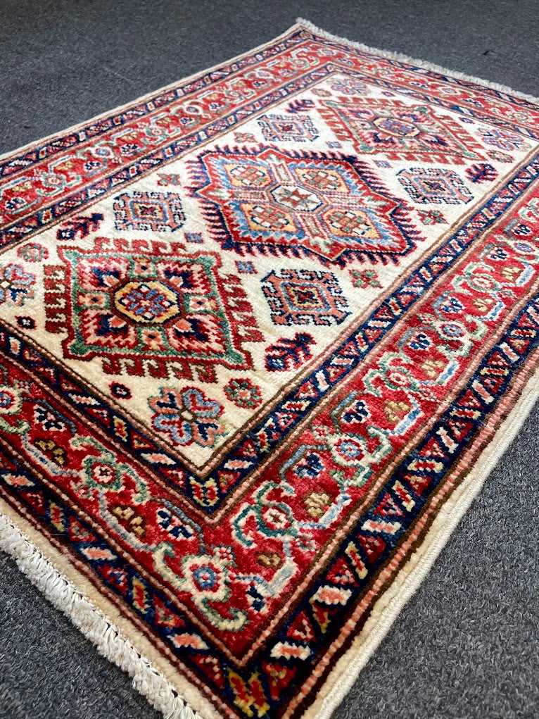 Afghan Hazara Mini Rug 2'0 x 2'10