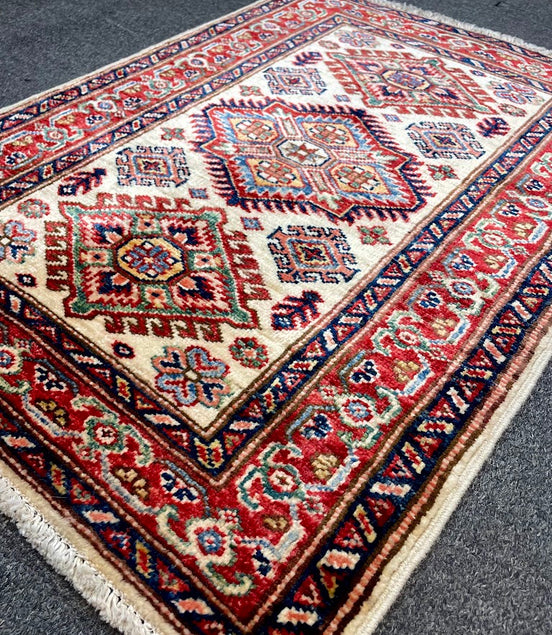 Afghan Hazara Mini Rug 2'0 x 2'10