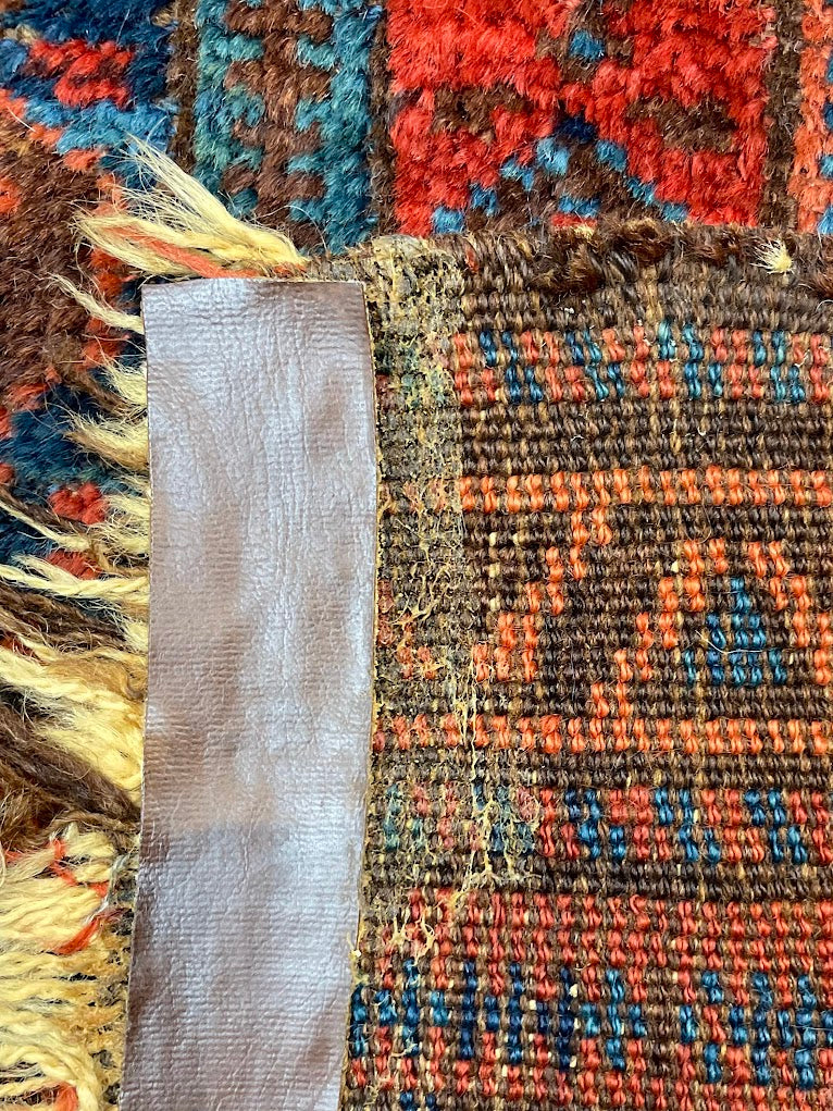 Antique Persian Paisley Mini Rug 2'1 x 2'9