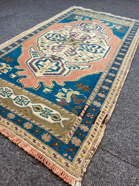 Anatolian Mini Rug 1'10 x 3'4