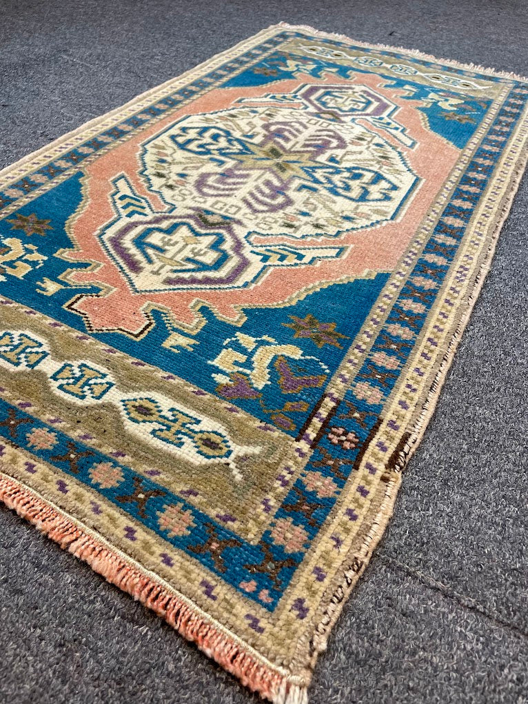 Anatolian Mini Rug 1'10 x 3'4