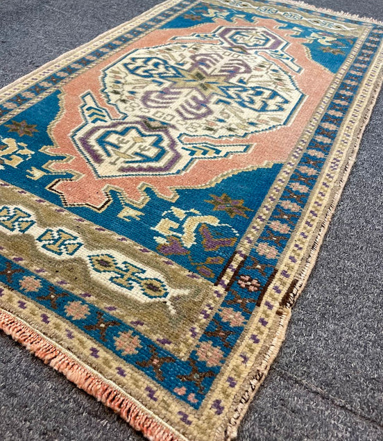 Anatolian Mini Rug 1'10 x 3'4