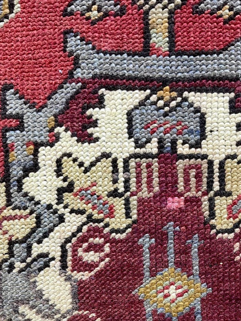 Anatolian Mini Rug 1'3 x 3'8