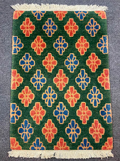 Tibetan Floral Mini Rug 2'0 x 3'0