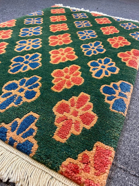 Tibetan Floral Mini Rug 2'0 x 3'0