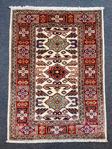 Afghan Hazara Mini Rug 2'2 x 3'0
