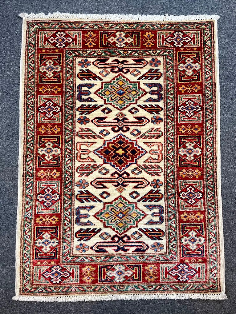 Afghan Hazara Mini Rug 2'2 x 3'0