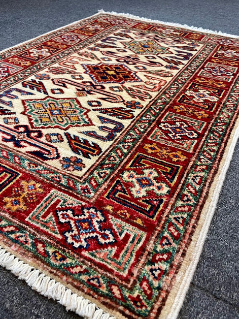 Afghan Hazara Mini Rug 2'2 x 3'0