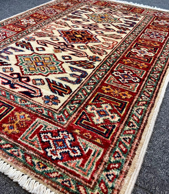Afghan Hazara Mini Rug 2'2 x 3'0