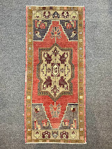 Anatolian Mini Rug 1'7 x 3'7