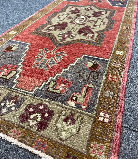 Anatolian Mini Rug 1'7 x 3'7