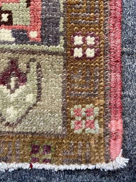 Anatolian Mini Rug 1'7 x 3'7