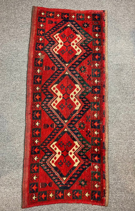 Uzbek Ersari Mini Rug 1'9 x 4'5
