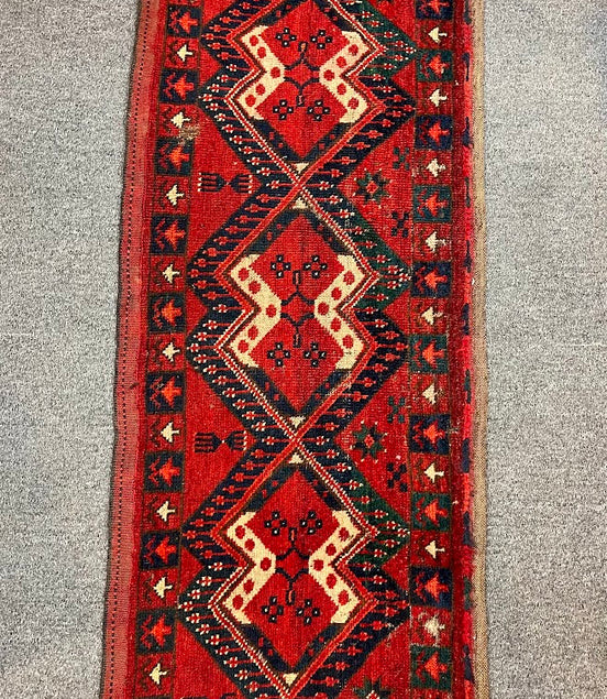 Uzbek Ersari Mini Rug 1'9 x 4'5