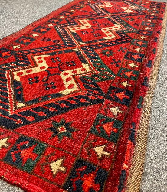 Uzbek Ersari Mini Rug 1'9 x 4'5