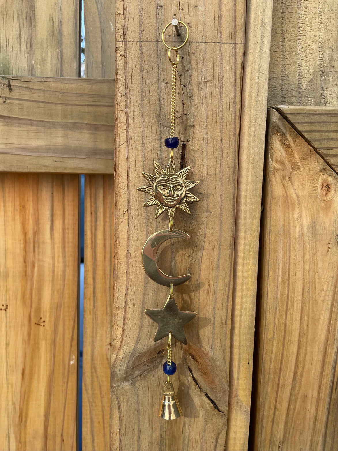 Sun Moon and Stars Wind Chime