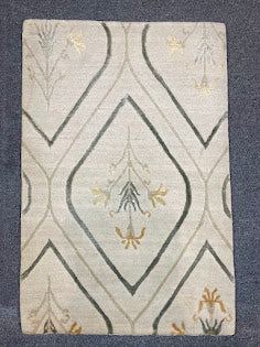 Tibetan Modern Floral 2'0 x 3'1