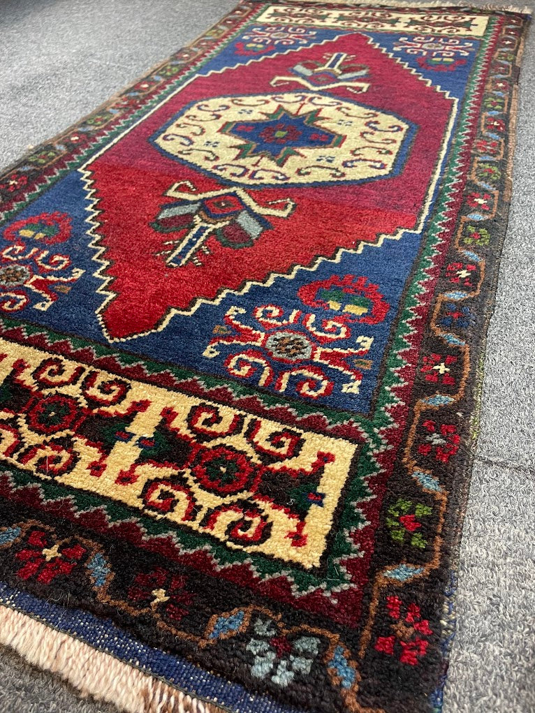 Anatolian Mini Rug 1'10 x 3'8