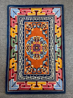 Tibetan Double Dorjee 1'10 x 2'11