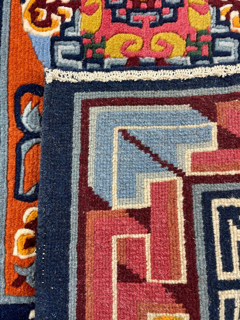 Tibetan Double Dorjee 1'10 x 2'11