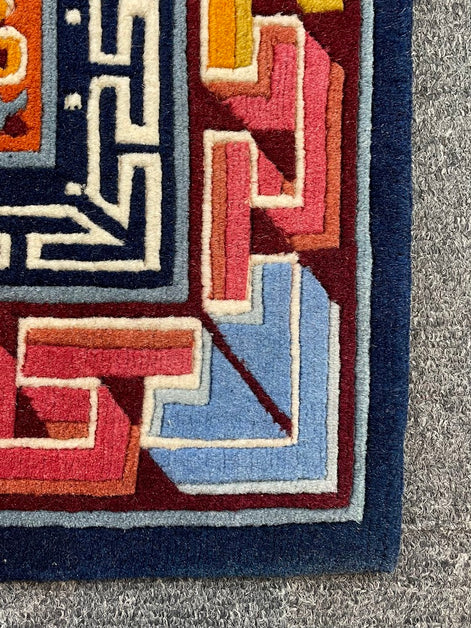 Tibetan Double Dorjee 1'10 x 2'11