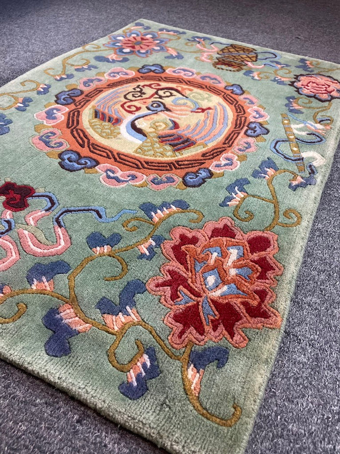 Tibetan Phoenix 1'11 x 2'11