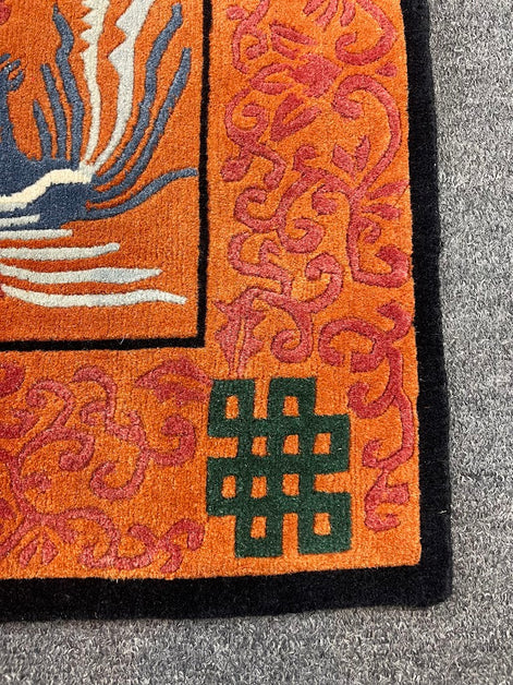 Tibetan Phoenix 1'11 x 3'0