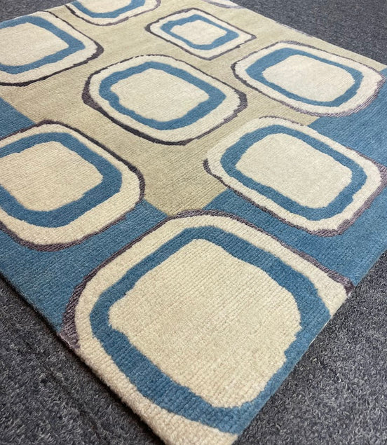 Modern Tibetan Silk/Wool Combo 2'0 x 2'0