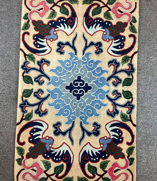 Tibetan Lotus Phoenix 1'11 x 3'0