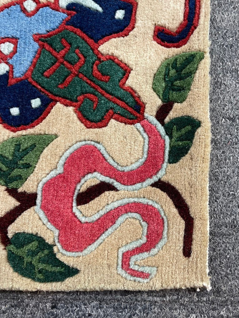 Tibetan Lotus Phoenix 1'11 x 3'0