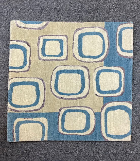 Modern Tibetan Silk/Wool Combo 2'0 x 2'0