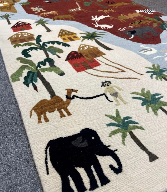 Tibetan Village 2'11 x 5'0