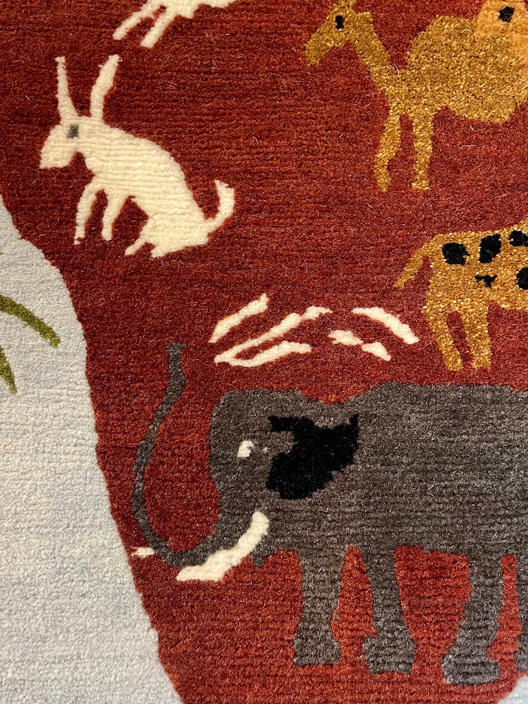 Tibetan Village 2'11 x 5'0