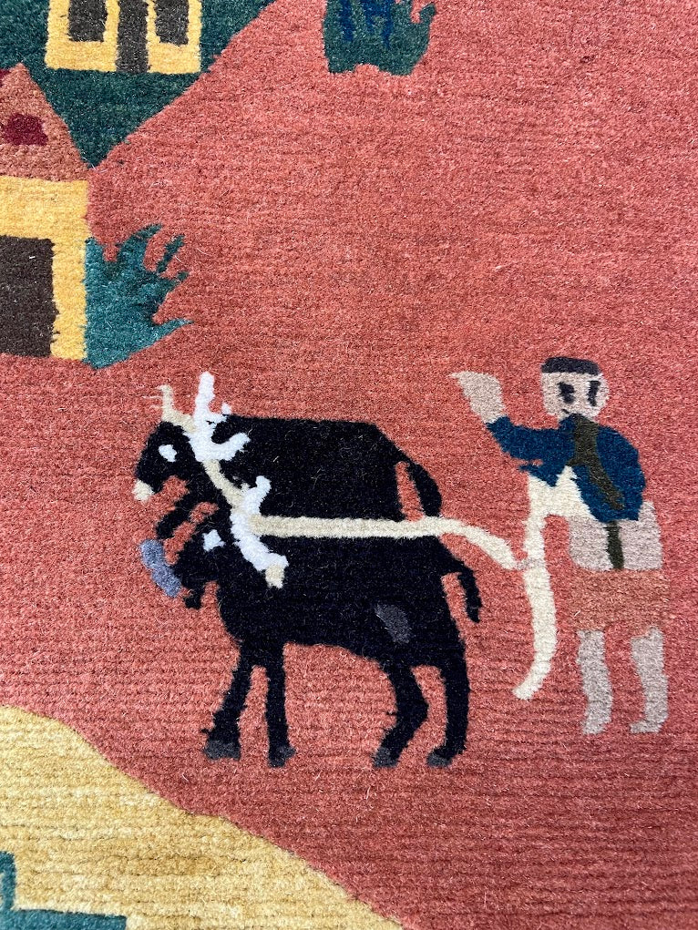 Tibetan Village 3'1 x 5'1