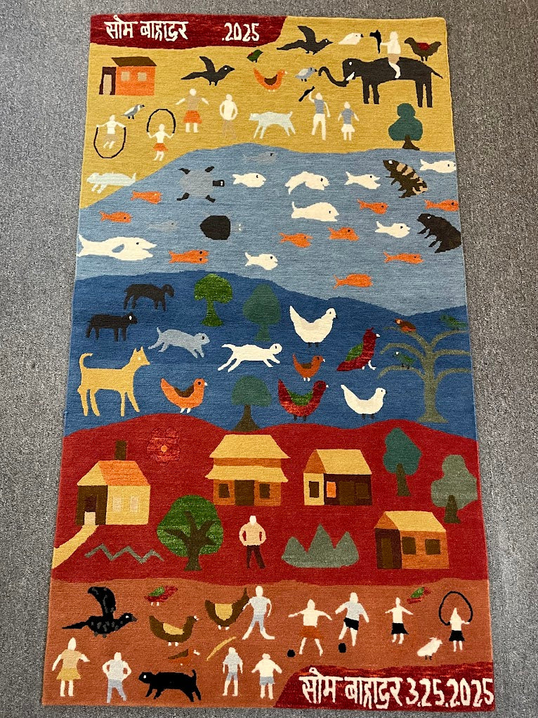 Tibetan Village 3'0 x 5'6