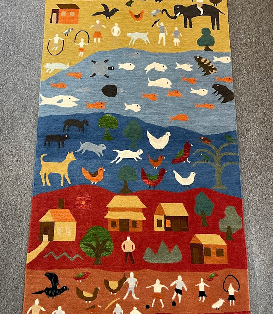 Tibetan Village 3'0 x 5'6