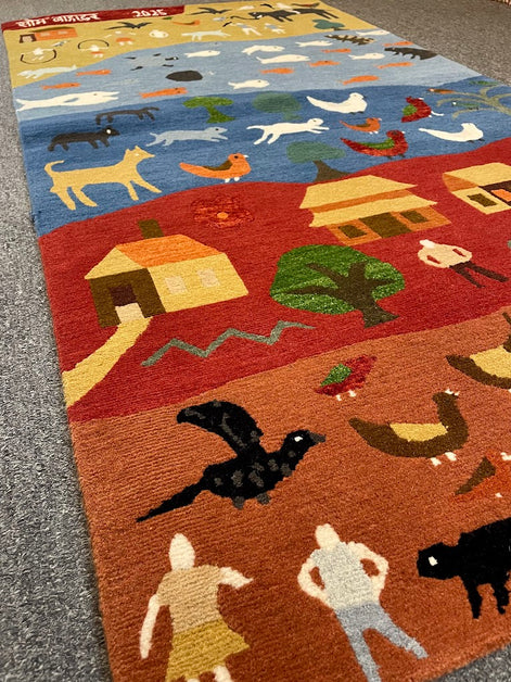 Tibetan Village 3'0 x 5'6