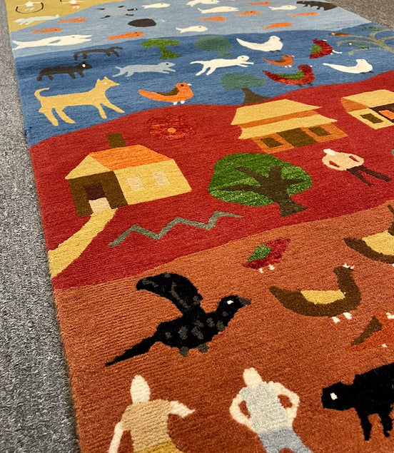 Tibetan Village 3'0 x 5'6