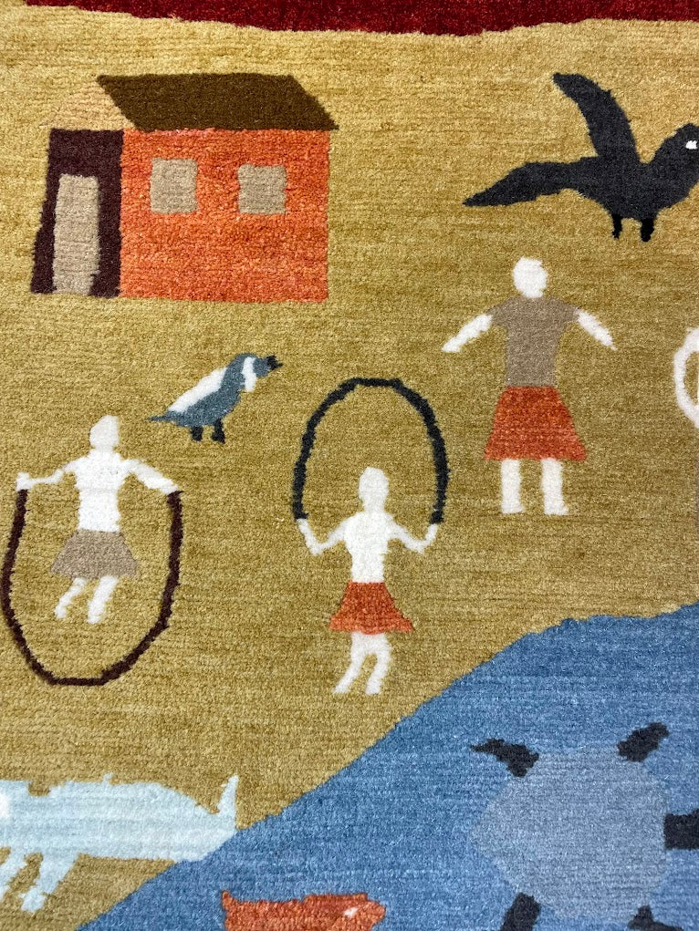 Tibetan Village 3'0 x 5'6