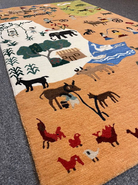 Tibetan Village 2 3'0 x 5'0