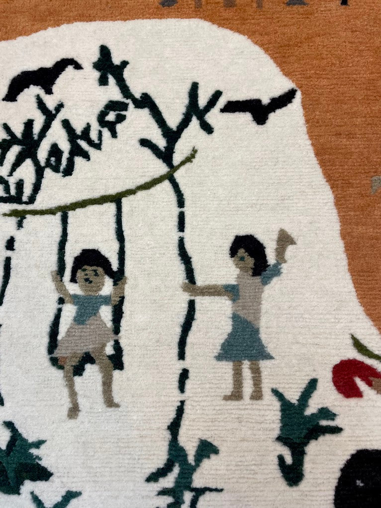 Tibetan Village 2 3'0 x 5'0