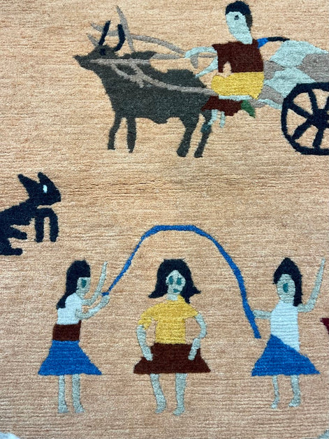 Tibetan Village 2 3'0 x 5'0