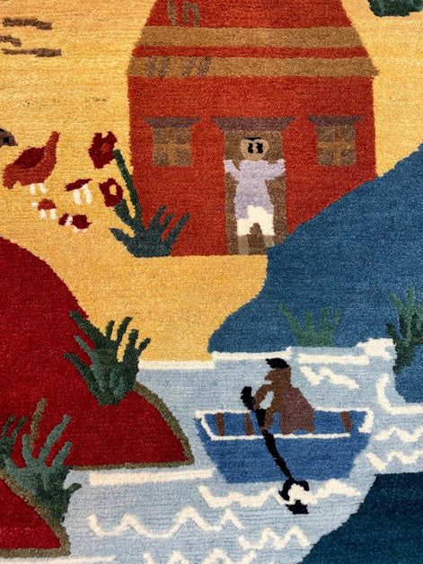 Tibetan Village 3'0 x 5'0