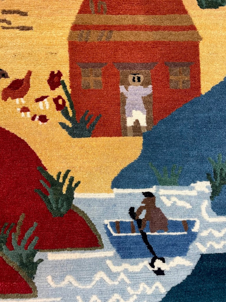 Tibetan Village 3'0 x 5'0