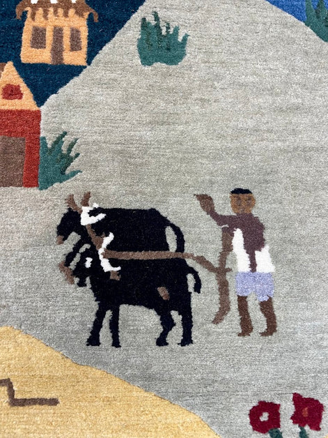 Tibetan Village 3'0 x 5'0