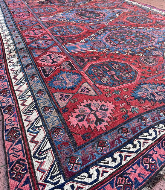 Antique Caucasian Sumak 6'10 x 10'5