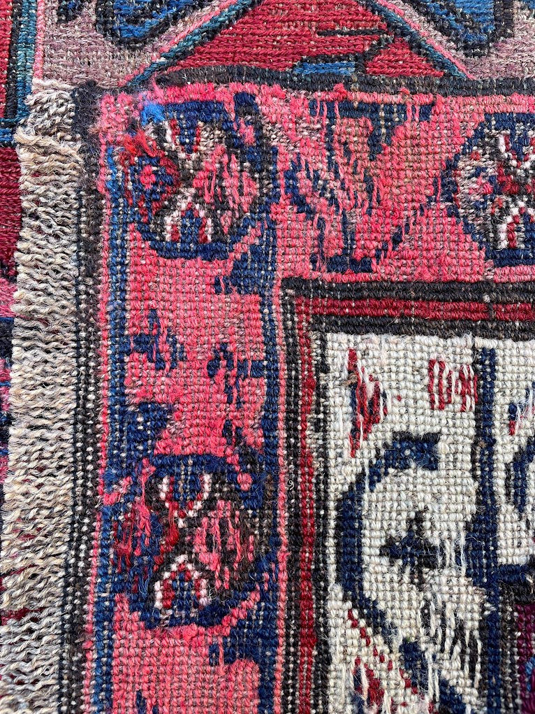 Antique Caucasian Sumak 6'10 x 10'5