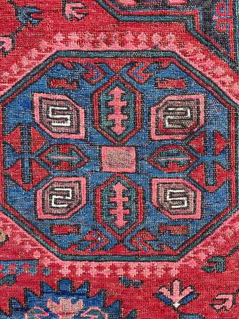 Antique Caucasian Sumak 6'10 x 10'5