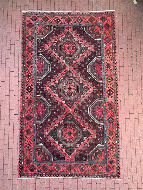 Antique Caucasian Sumak 7'4 x 12'0