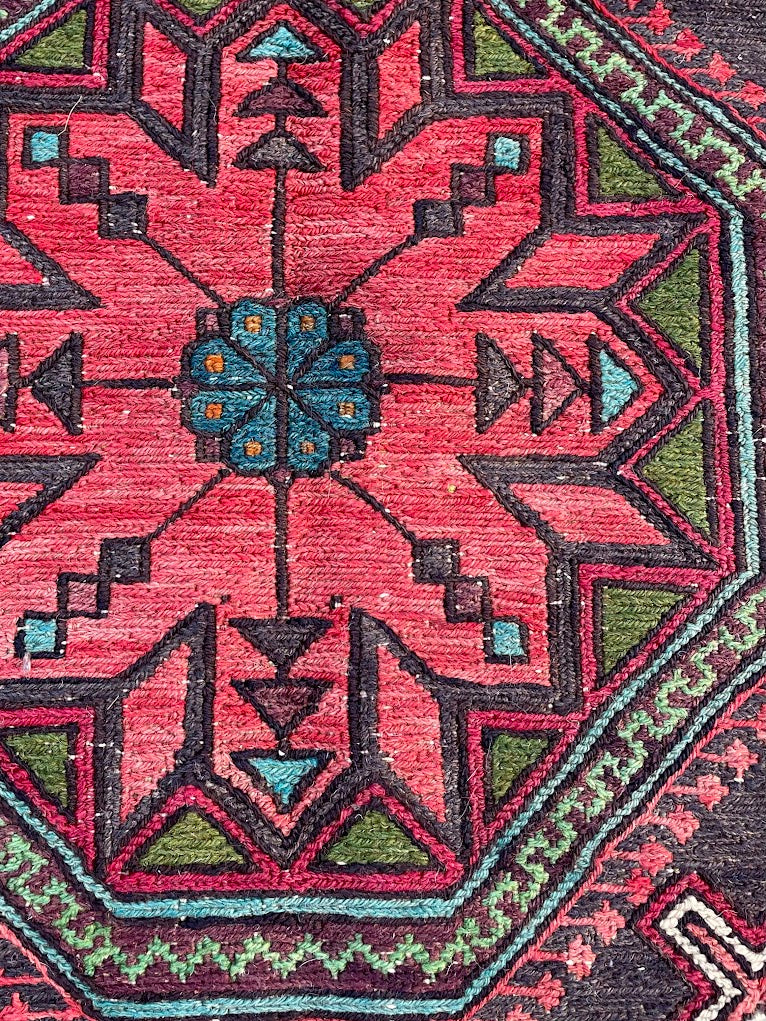 Antique Caucasian Sumak 7'4 x 12'0